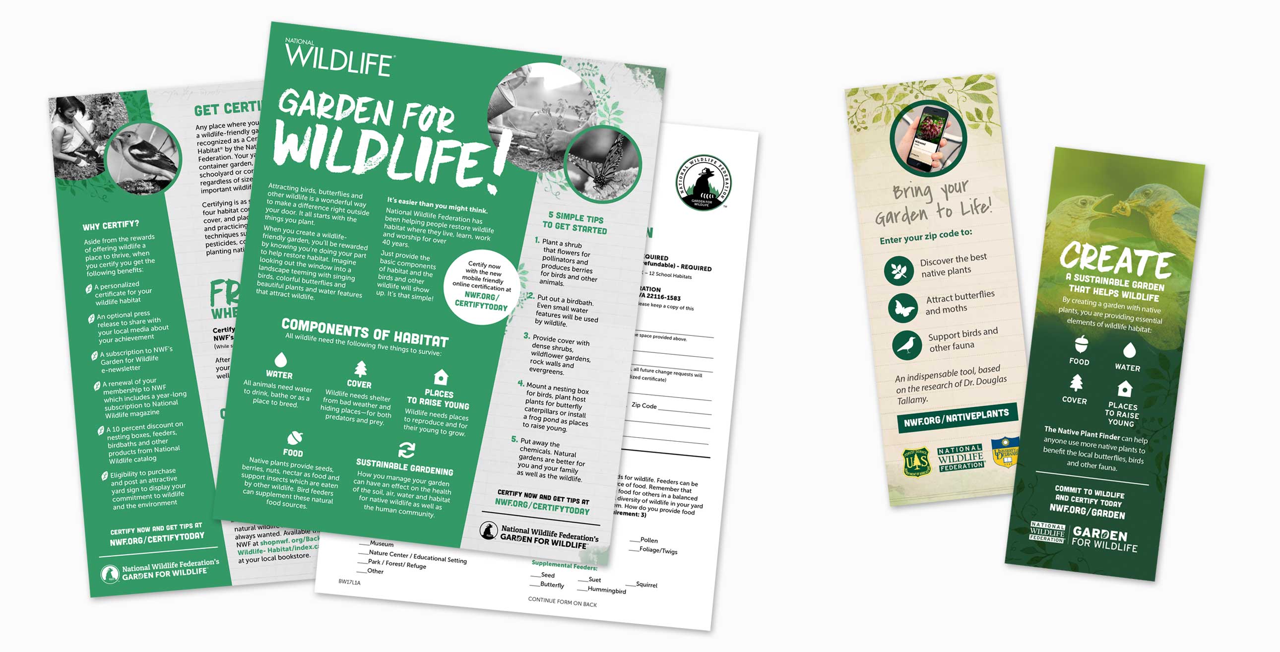 Garden for Wildlife Print Items